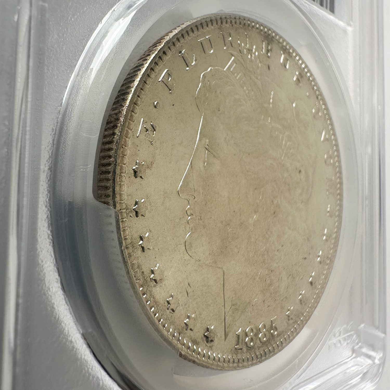 モルガンダラー1ドル銀貨 1885 MS62 PCGS | アンティークコイン、記念
